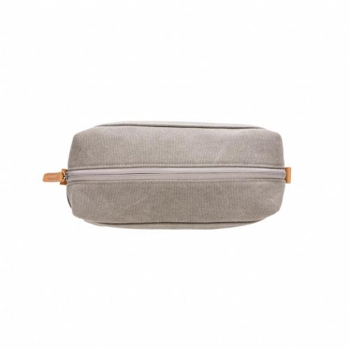 Geanta cosmetice din panza, pvc free, Everestus, CS, pu, gri