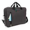 Geanta laptop 15 inch, Everestus, CC, poliester 600D, antracit, saculet de calatorie si eticheta bagaj incluse