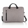 Geanta laptop 15 inch, Everestus, CC, poliester 600D, gri, saculet de calatorie si eticheta bagaj incluse