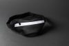 Borseta sport reflectorizanta, Everestus, 21OCT1242, 30 x 6.5 x 12 cm, Plastic, Poliuretan, Negru