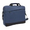 Geanta laptop 15 inch, Everestus, TD, poliester, albastru, saculet de calatorie si eticheta bagaj incluse