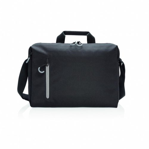 Geanta laptop 15.6 inch, fara PVC, XD, JU008, poliester, negru