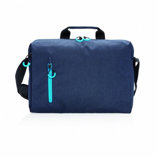 Geanta laptop 15.6 inch, fara PVC, XD, JU009, poliester, albastru
