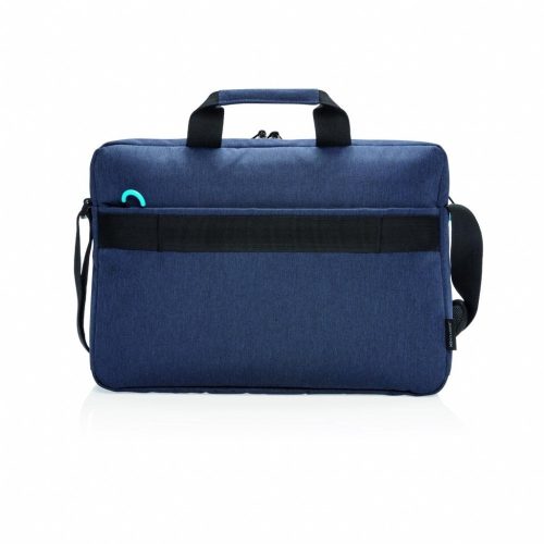 Geanta laptop 15.6 inch, fara PVC, XD, JU009, poliester, albastru