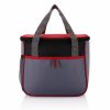 Geanta termoizolanta pentru picnic, Everestus, CR, poliester 210D, pe, rosu