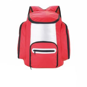   Rucsac termoizolant cu buzunar frontal, Everestus, CR, poliester 600D, pe, rosu