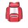 Rucsac termoizolant cu buzunar frontal, Everestus, CR, poliester 600D, pe, rosu