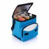 Geanta termoizolanta pliabila pentru mancare si bautura, Everestus, FE, poliester 600D, pe, albastru