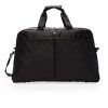 Geanta RFID, compartiment laptop 15.6 inch, 2 buzunare frontale, Swiss Peak, RD, poliester, negru