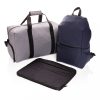Rucsac laptop, 21MAR1006, 31x15x45 cm, 15.6 inch, Everestus, Poliuretan, Poliester, Albastru, saculet si eticheta bagaj incluse