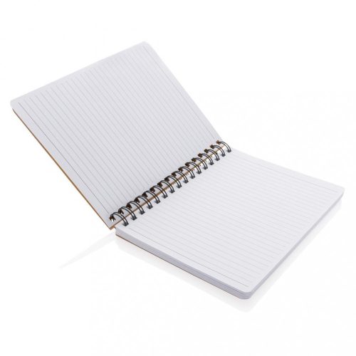 Agenda A5, cu biletele adezive si coperta cu spirala, Everestus, 20IAN376, Hartie, Negru