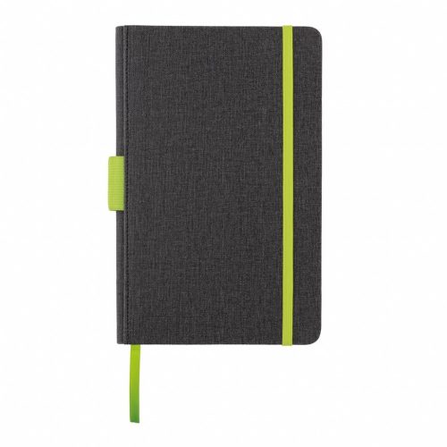 Agenda A5 deluxe cu suport de pix, Everestus, JU023, poliuretan, verde