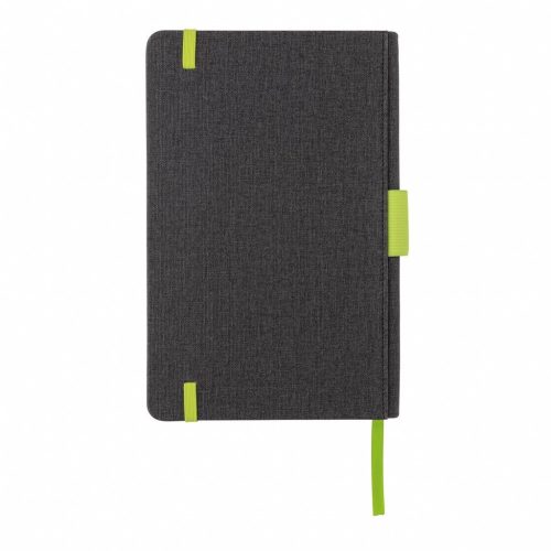 Agenda A5 deluxe cu suport de pix, Everestus, JU023, poliuretan, verde