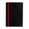 Agenda A5, 180 pagini, coperta moale cu elastic, Everestus, 9IA19252, Hartie, Poliuretan, Rosu