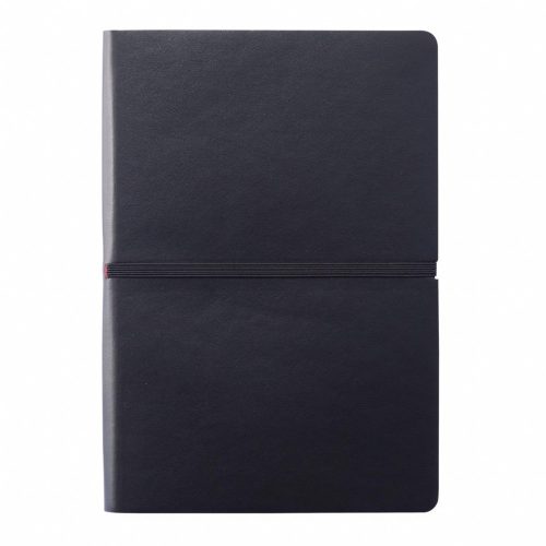 Agenda A5 coperta moale, 192 pagini cu liniatura, Everestus, SR, hartie, pu, negru