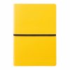 Agenda A5 coperta moale, 192 pagini cu liniatura, Everestus, SR, hartie, pu, galben