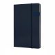 Agenda A5 cu memorie usb 4GB inclusa, coperta tare, 160 pagini, Everestus, DA, hartie, albastru navy
