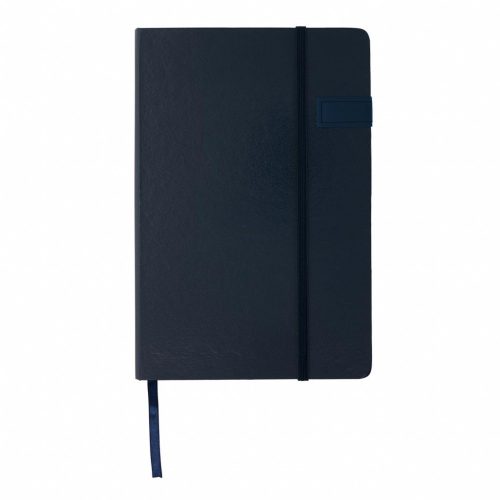 Agenda A5 cu memorie usb 4GB inclusa, coperta tare, 160 pagini, Everestus, DA, hartie, albastru navy