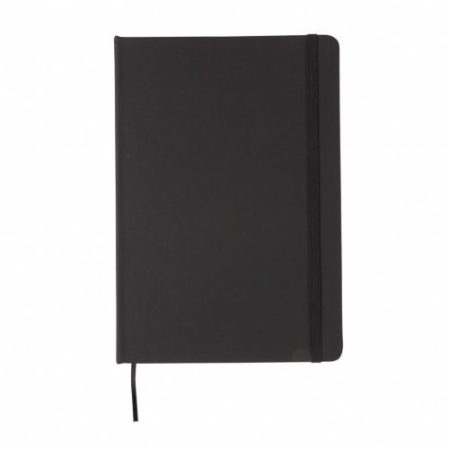 Agenda A5 standard cu coperta tare PU, 144 pagini, Everestus, SD, hartie, negru