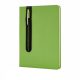 Agenda A5 coperta tare PU standard si pix metalic stylus, Everestus, SD, hartie, otel inoxidabil, verde