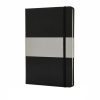Agenda 160 pagini A5, coperta tare, Everestus, DE, hartie, poliester, negru
