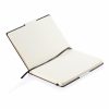 Agenda 160 pagini A5, coperta tare, Everestus, DE, hartie, poliester, negru
