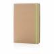 Agenda A5 cu hartie si coperta din materiale reciclate, Everestus, 20IAN1748, Verde, Hartie