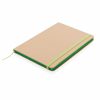 Agenda A5 cu hartie si coperta din materiale reciclate, Everestus, 20IAN1748, Verde, Hartie