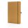 Agenda, 21MAR2127, 21x13.5x1.5 cm, 80 file, A5, Dictando, Coperta cu elastic, Everestus, Piele, Hartie, Maro