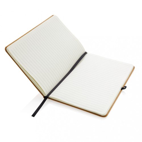 Agenda, 21MAR2127, 21x13.5x1.5 cm, 80 file, A5, Dictando, Coperta cu elastic, Everestus, Piele, Hartie, Maro