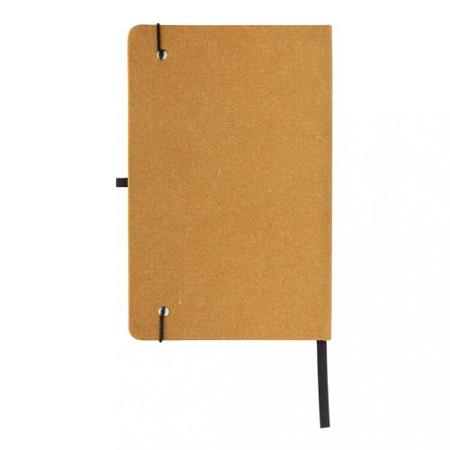 Agenda, 21MAR2127, 21x13.5x1.5 cm, 80 file, A5, Dictando, Coperta cu elastic, Everestus, Piele, Hartie, Maro