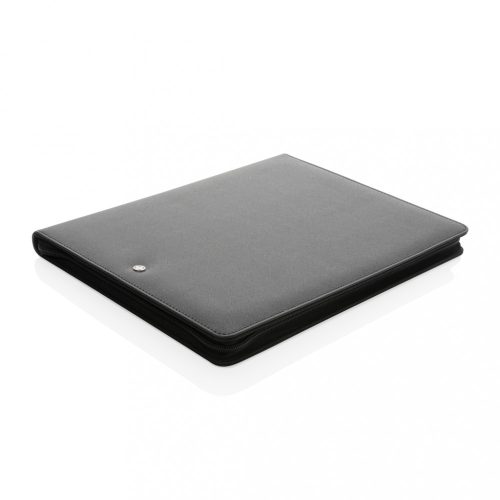 Mapa A4, Swiss Peak, 18SEP2641, 32.3x25x2.6 cm, Poliuretan, Hartie, Negru