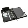 Mapa A4, Swiss Peak, 18SEP2641, 32.3x25x2.6 cm, Poliuretan, Hartie, Negru