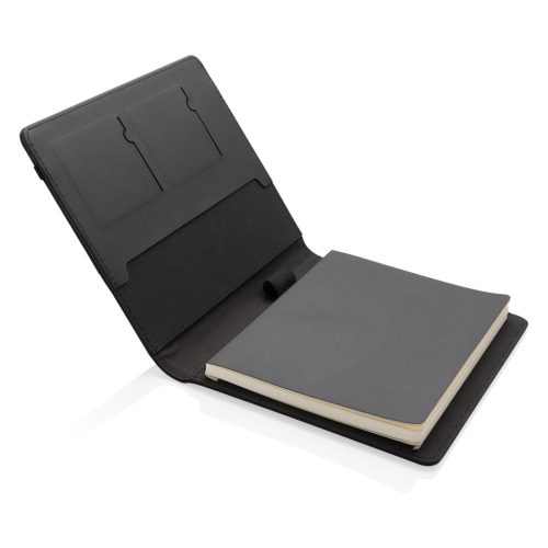 Mapa business A5, 2401E16413, Swiss Peak, 17x2x22.5 cm, rPET, Polister, Negru