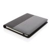 Mapa business A5, 2401E16413, Swiss Peak, 17x2x22.5 cm, rPET, Polister, Negru
