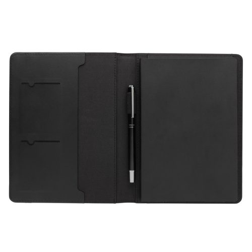 Mapa business A5, 2401E16413, Swiss Peak, 17x2x22.5 cm, rPET, Polister, Negru