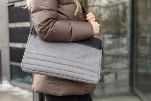 Geanta de documente si Laptop 15 inch, Everestus, BM, poliester, neopren, negru