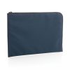 Geanta laptop minimalista, Everestus, 18SEP2284, 15.6 inch, 39.5x28.2x2 cm, Rpet, Albastru navy, saculet si eticheta bagaj incluse