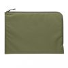 Geanta laptop minimalista, Everestus, 18SEP2283, 15.6 inch, 39.5x28.2x2 cm, Rpet, Verde, saculet si eticheta bagaj incluse