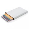 Portcard securizat RFID, maxim 6-10 carduri, Everestus, 20IAN094, Aluminiu, ABS, Argintiu