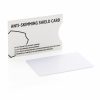 Card cu protectie RFID, Everestus, AG, pvc, alb, 2x54x86 mm