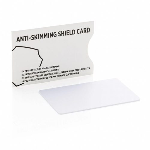 Card cu protectie RFID, Everestus, AG, pvc, alb, 2x54x86 mm