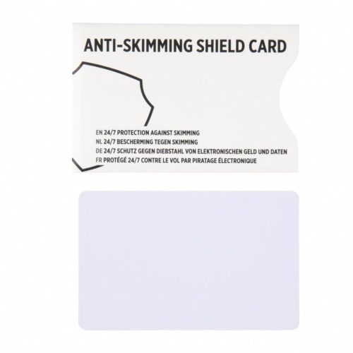Card cu protectie RFID, Everestus, AG, pvc, alb, 2x54x86 mm