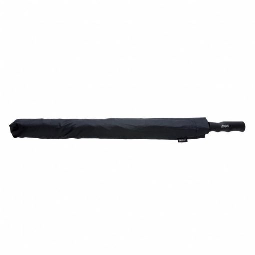 Umbrela 23 inch reversibila, deschidere automata, Swiss Peak by AleXer, RE, poliester, fibra de sticla, negru, breloc inclus