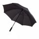 Umbrela 30 inch, rezistenta la intemperii, Everestus, DE, poliester 190T, fibra de sticla, negru
