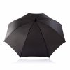 Umbrela 30 inch, rezistenta la intemperii, Everestus, DE, poliester 190T, fibra de sticla, negru