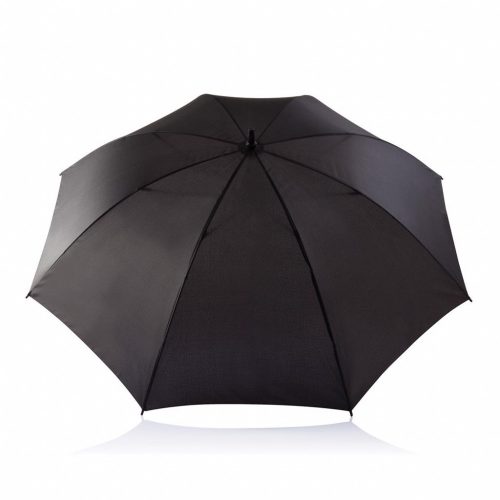 Umbrela 30 inch, rezistenta la intemperii, Everestus, DE, poliester 190T, fibra de sticla, negru