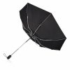 Umbrela automata 21 inch, 3 sectiuni, Swiss Peak, TR, poliester 190T, fibra de sticla, negru