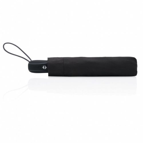 Umbrela automata 21 inch, 3 sectiuni, Swiss Peak, TR, poliester 190T, fibra de sticla, negru