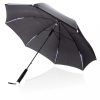 Umbrela 23 inch, deschidere si inchidere manuala, Everestus, 20IAN036, Poliester, Negru